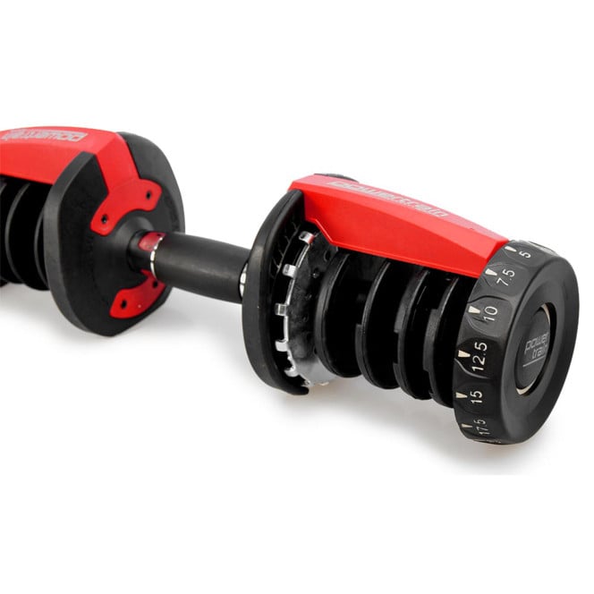 48kg Powertrain Adjustable Dumbbell Home Gym Set Image 11