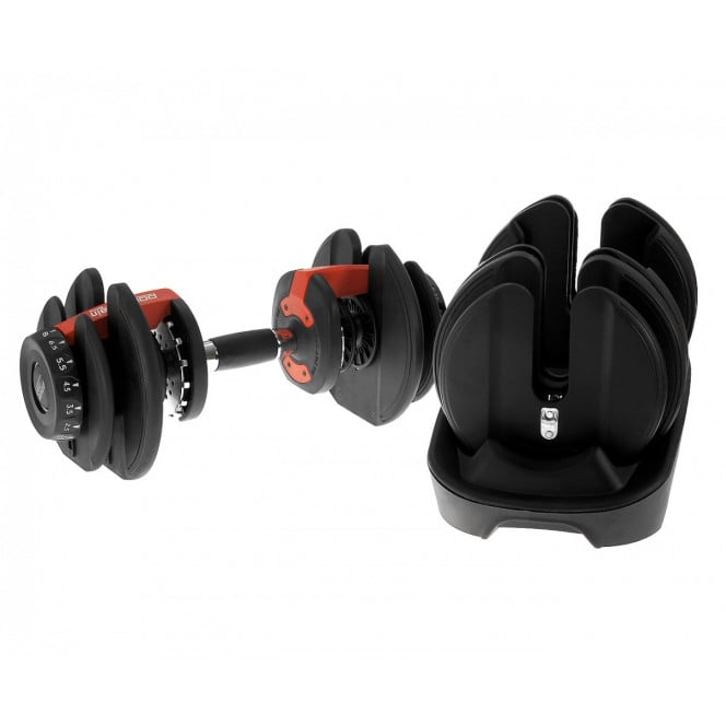48kg Powertrain Adjustable Dumbbell Home Gym Set Image 6