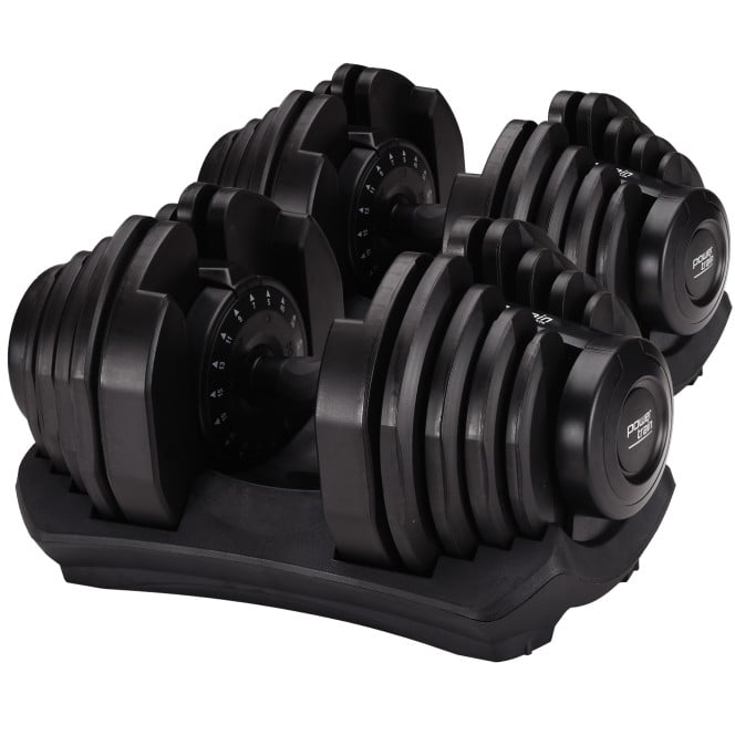 Powertrain 80kg Gen3 Adjustable Dumbbell Home Gym Weights Image 11