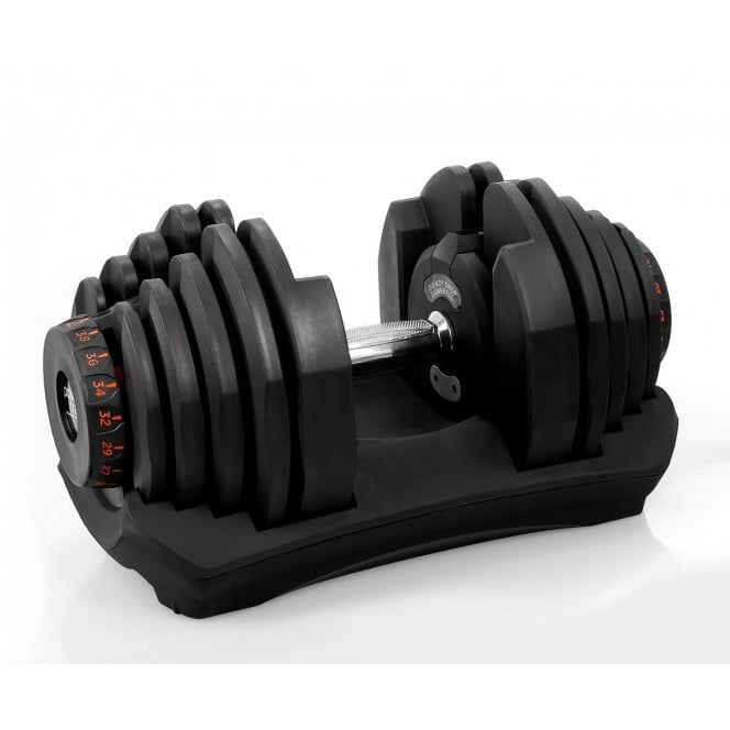 1x 40kg Powertrain Adjustable Dumbbell