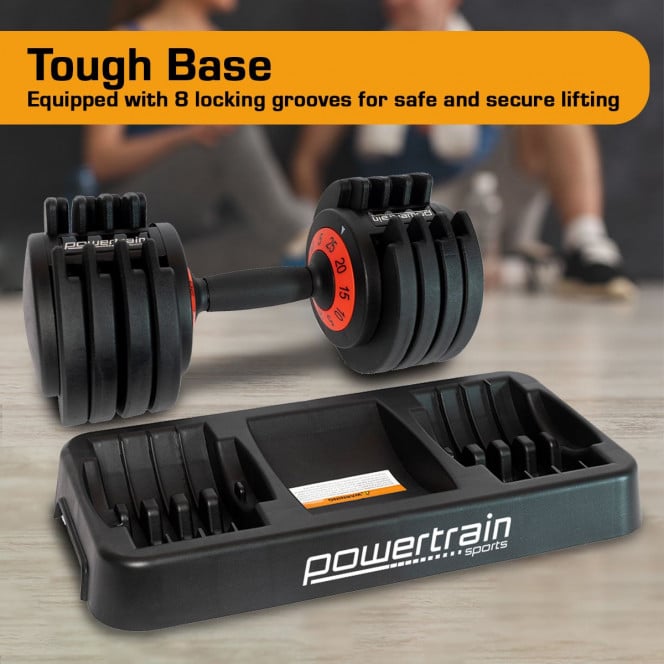 25kg Powertrain GEN2 Pro Adjustable Dumbbell Image 11