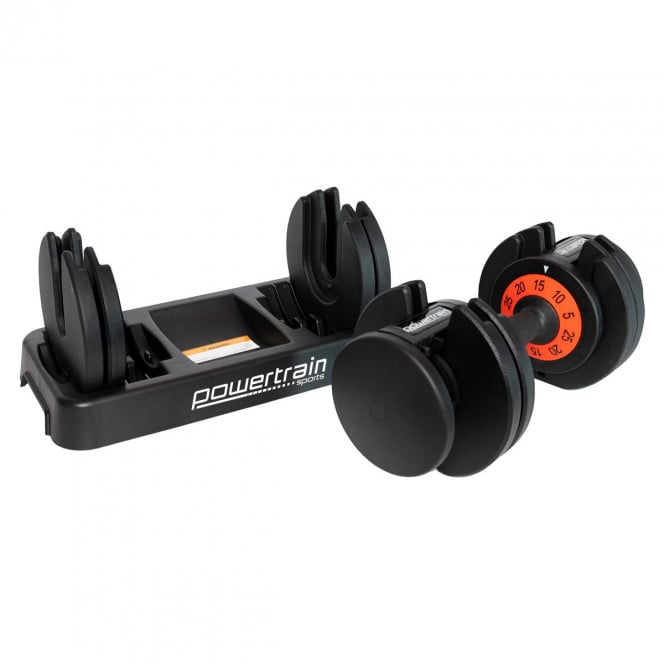 25kg Powertrain GEN2 Pro Adjustable Dumbbell Image 7