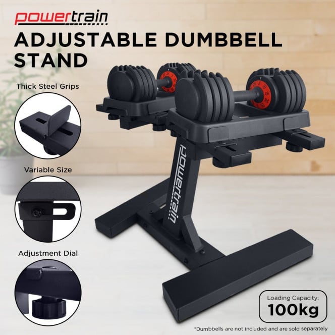 Powertrain GEN2 Pro Adjustable Dumbbell Stand Image 11