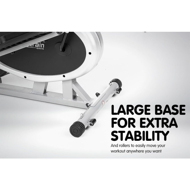 Powertrain 5-in-1 Elliptical Cross Trainer Bike with Dumbbells Image 8