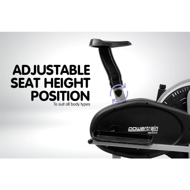 Powertrain 2-in-1 Elliptical Cross Trainer and Exercise Bike Image 12