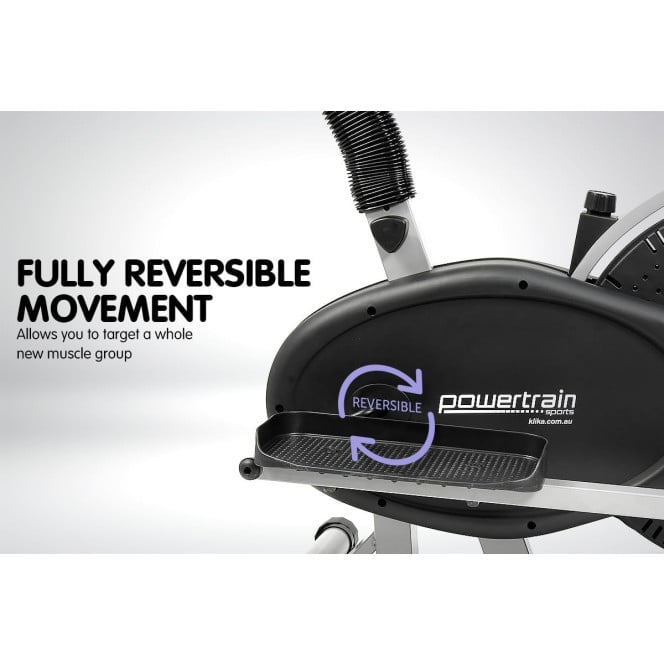 Powertrain 6-in-1 Elliptical Cross Trainer Bike with Weights and Twist Disc Image 9