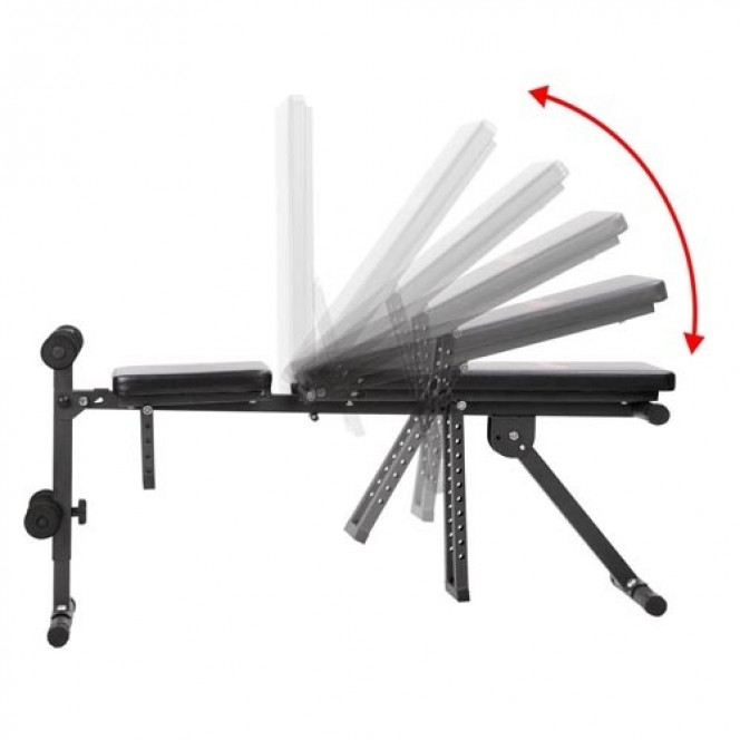 Everfit Adjustable F.I.D Bench 138cm Image 4