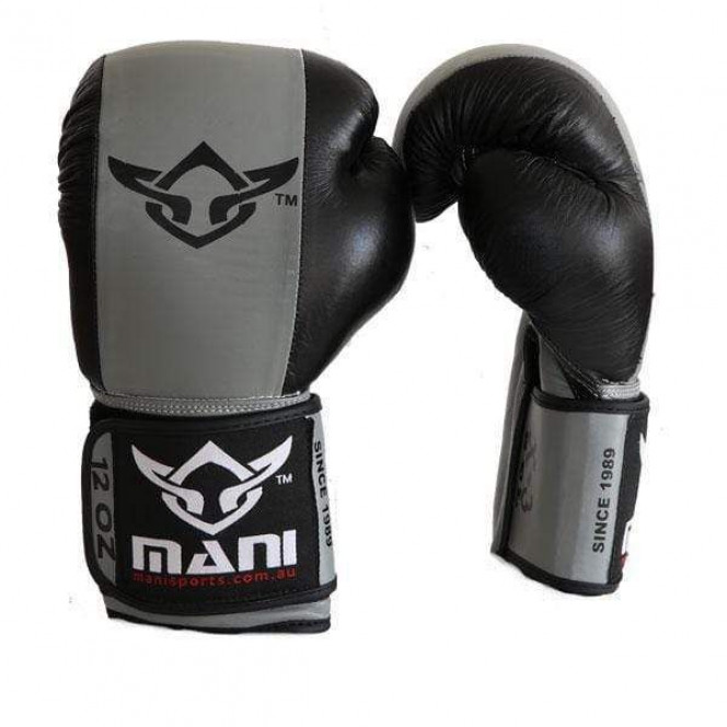 Gel Boxing Punch Mitts Gloves Punch Training Grey/Black Image 2