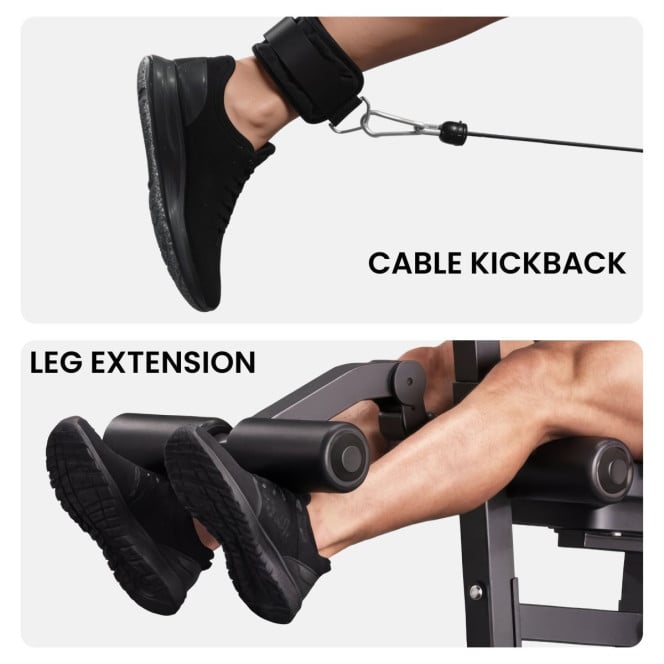 Powertrain Home Multi Gym 560 Full Body Training with 90kg Weight Stack Home Gym Image 14