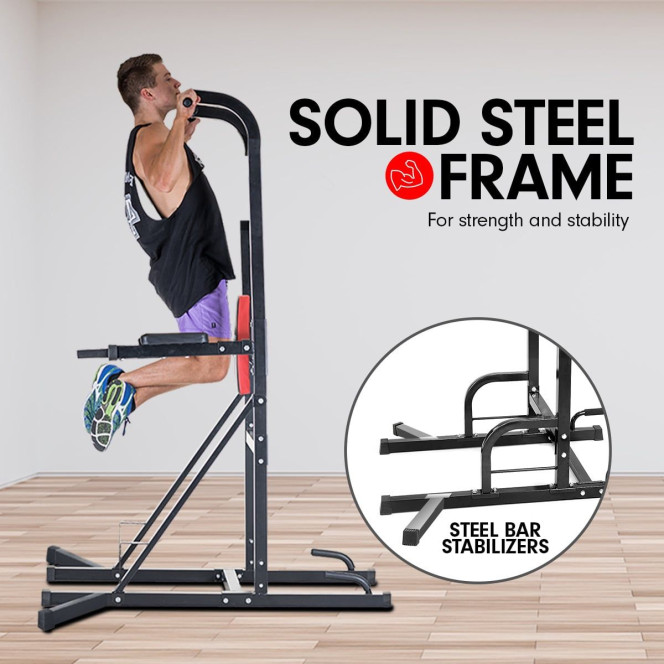 Powertrain Pull Up Station for Chin Ups Pull Ups and Dips Image 5
