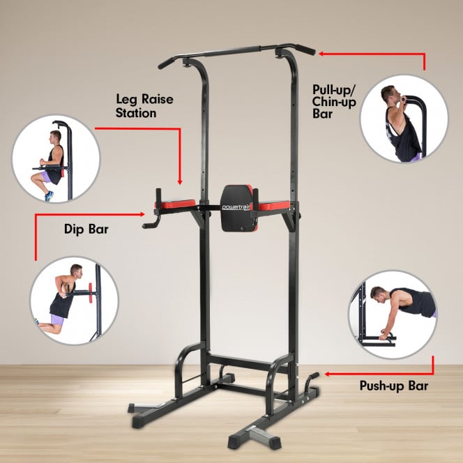 Powertrain Pull Up Station for Chin Ups Pull Ups and Dips Image 5
