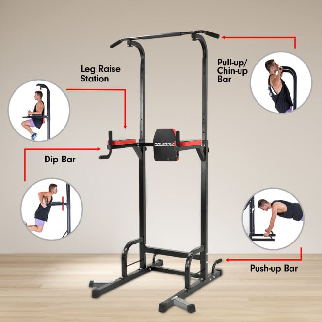 Powertrain Pull Up Station for Chin Ups Pull Ups and Dips Image 6