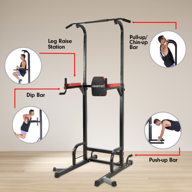 Powertrain Pull Up Station for Chin Ups Pull Ups and Dips Image 8