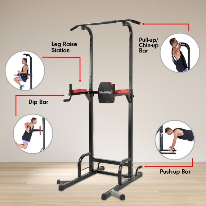 Powertrain Pull Up Station for Chin Ups Pull Ups and Dips Image 8