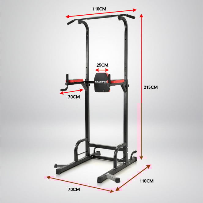 Powertrain Pull Up Station for Chin Ups Pull Ups and Dips Image 7