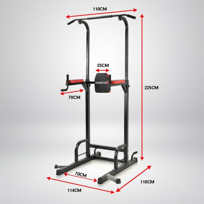 Powertrain Pull Up Station for Chin Ups Pull Ups and Dips Image 2