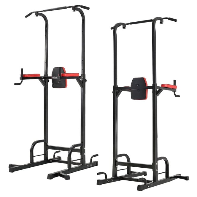 Powertrain J06 Multi-Function Power Tower Pull Up Chin Up Dip Station Heavy Duty Home Gym Strength Training Equipment Image 5