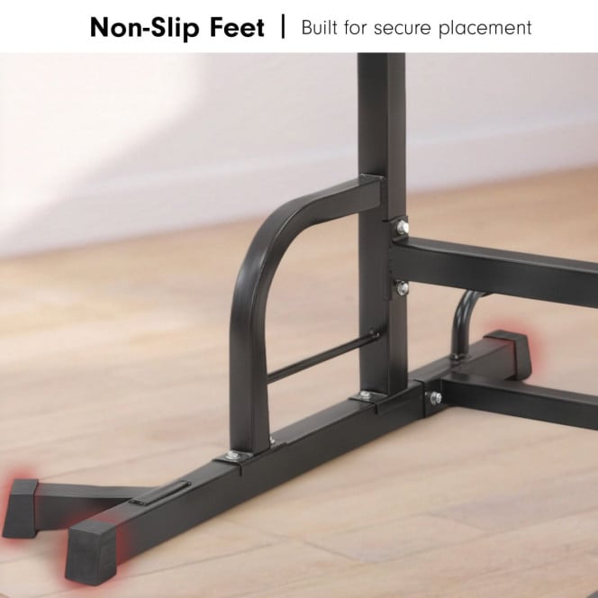 Powertrain J06 Multi-Function Power Tower Pull Up Chin Up Dip Station Heavy Duty Home Gym Strength Training Equipment Image 9