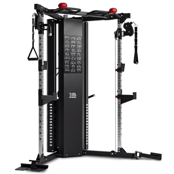 Powertrain Home Gym Station Functional Trainer Cable Power Rack 136kg Weight Stack Image 18