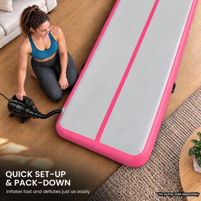 Air Track Powertrain 5m x 1m x 20cm Inflatable Gymnastics Tumbling Mat Image 8