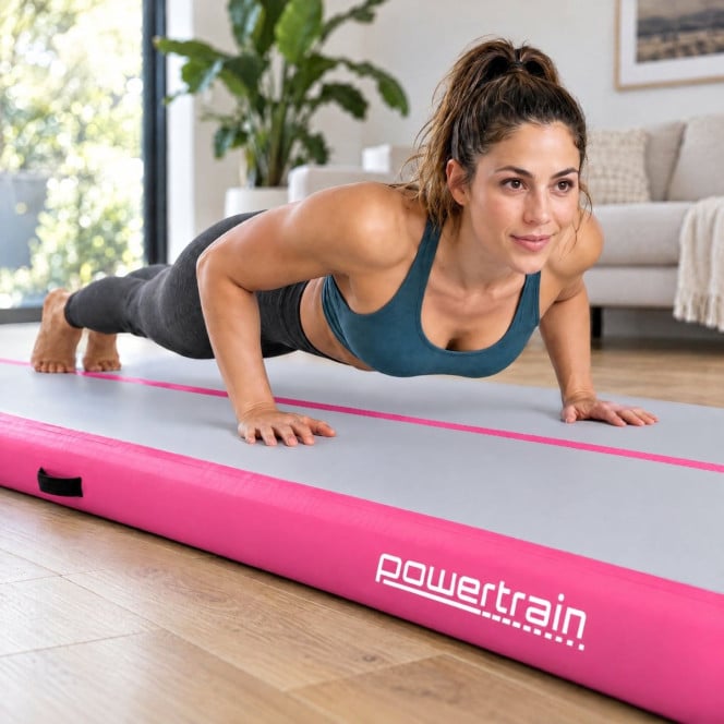 Air Track Powertrain 5m x 1m x 20cm Inflatable Gymnastics Tumbling Mat Image 14