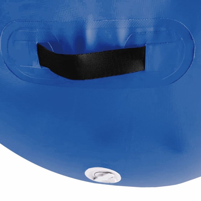 Inflatable Gymnastics Air Barrel Exercise Roller 120cm x 75cm - Blue Image 5