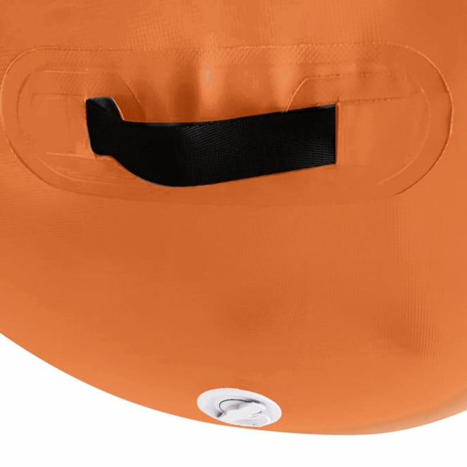 Inflatable Gymnastics Air Barrel Exercise Roller 120cm x 75cm - Orange Image 5