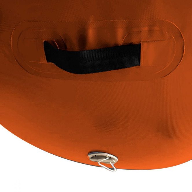 Inflatable Gymnastics Air Barrel Exercise Roller 120cm x 75cm - Orange Image 6