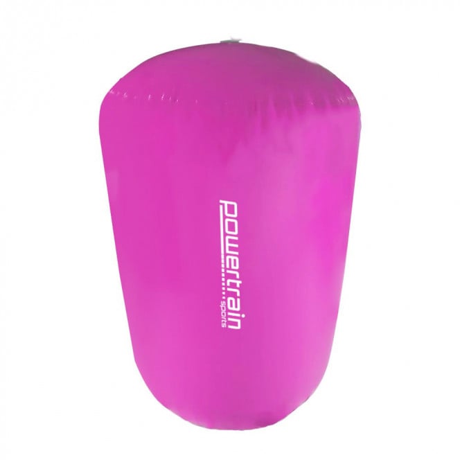 Inflatable Gymnastics Air Barrel Exercise Roller 120cm x 75cm - Pink Image 4