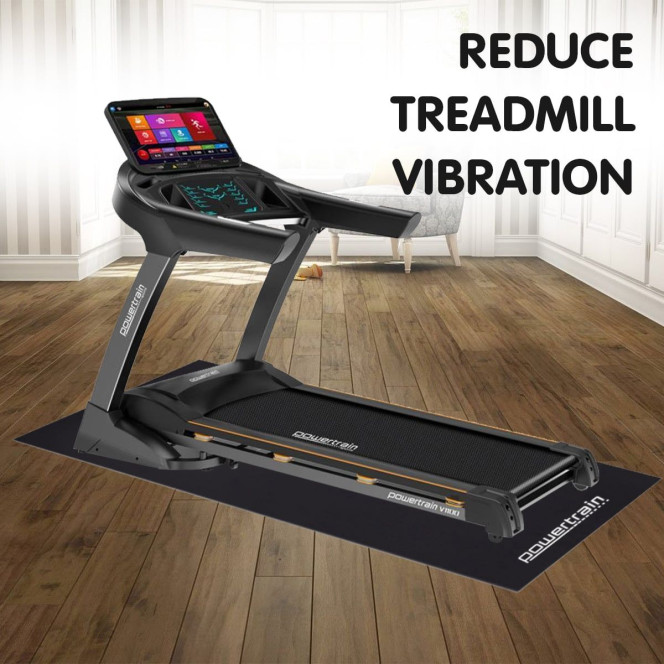 Powertrain 2m x 1m Treadmill Mat 5mm Non-Slip High-Density EVA Foam Gym Equipment Floor Protector Noise Reducing Mat Image 3