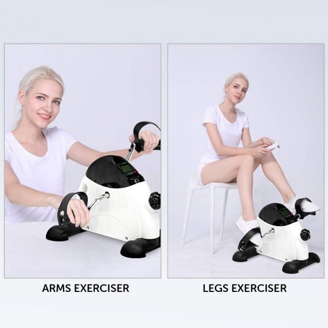 Powertrain Mini Exercise Bike Arm and Leg Pedal Exerciser Image 10