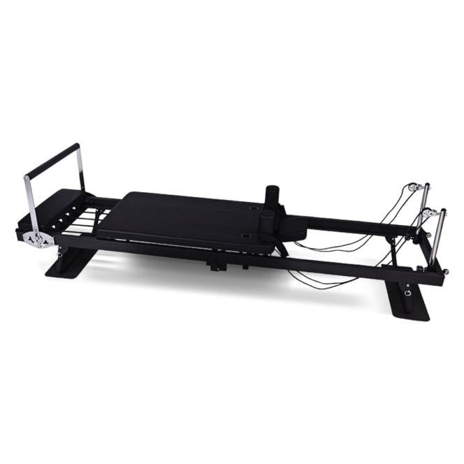 Powertrain Aria Pilates Reformer Machine Steel Foldable Multifunctional Home Gym Equipment Exercise Trainer Black Image 11