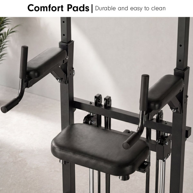 Powertrain Pull-Up & Dip Power Tower Multifunction Strength Training Station Image 7
