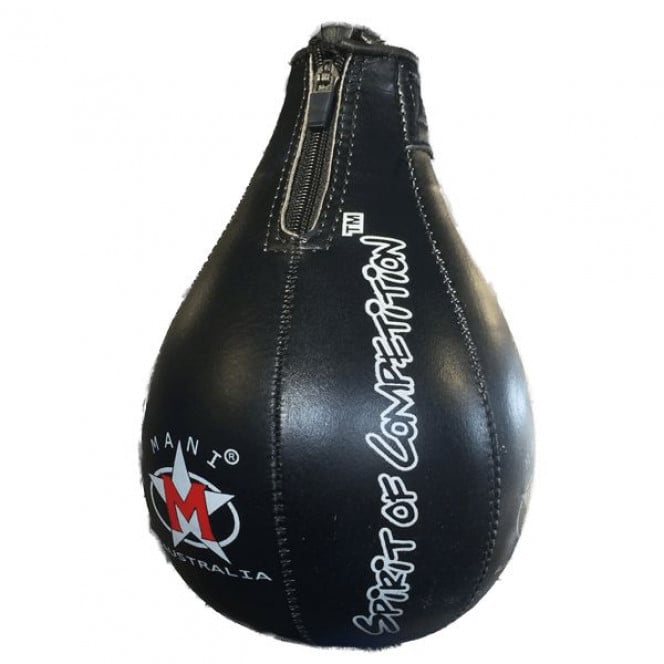 Pro Speedball Leather Gym SportsPunching Boxing Black