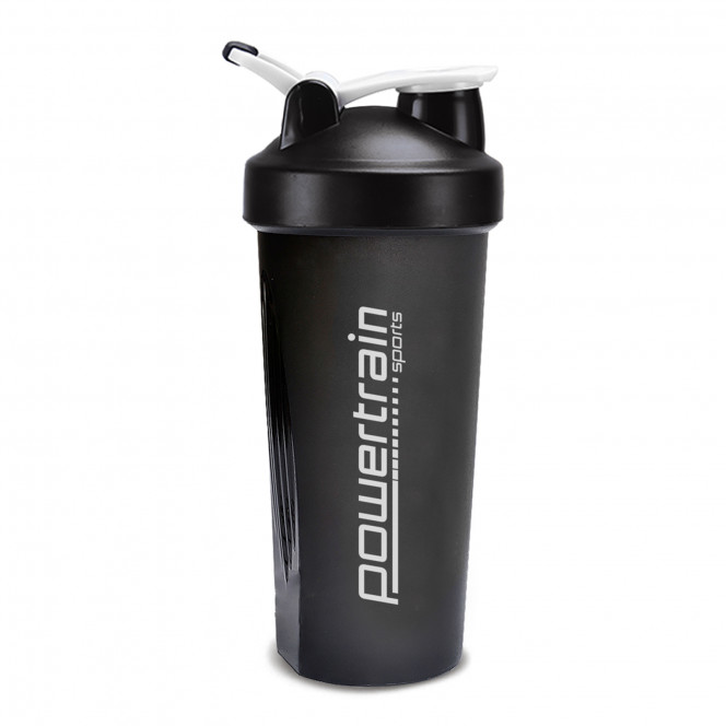 Powertrain 700ml Shaker Bottle Protein Water Supplement Sports Drink Image 2