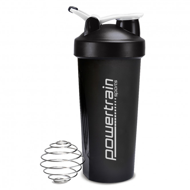 Powertrain 700ml Shaker Bottle Protein Water Supplement Sports Drink