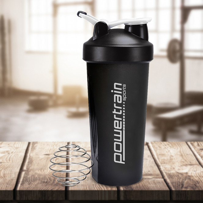 Powertrain 700ml Shaker Bottle Protein Water Supplement Sports Drink Image 5
