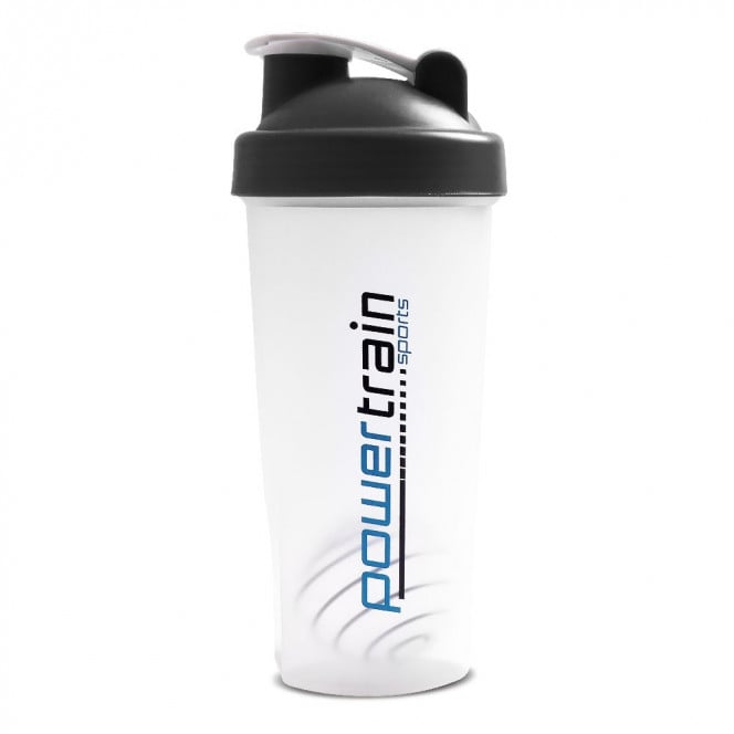 Powertrain Shaker Bottle 700ml Protein Water Supplement Sports Drink
