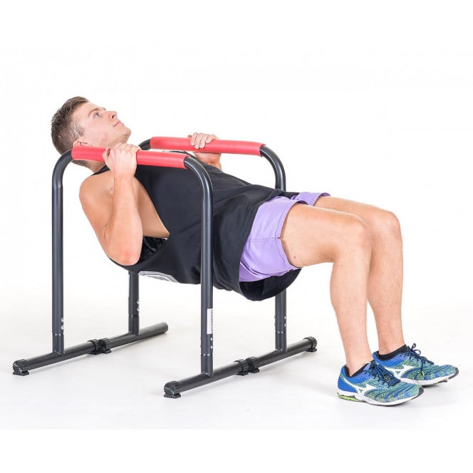 Powertrain Pair Dip Bar Parallette Stand Workout Station Image 3
