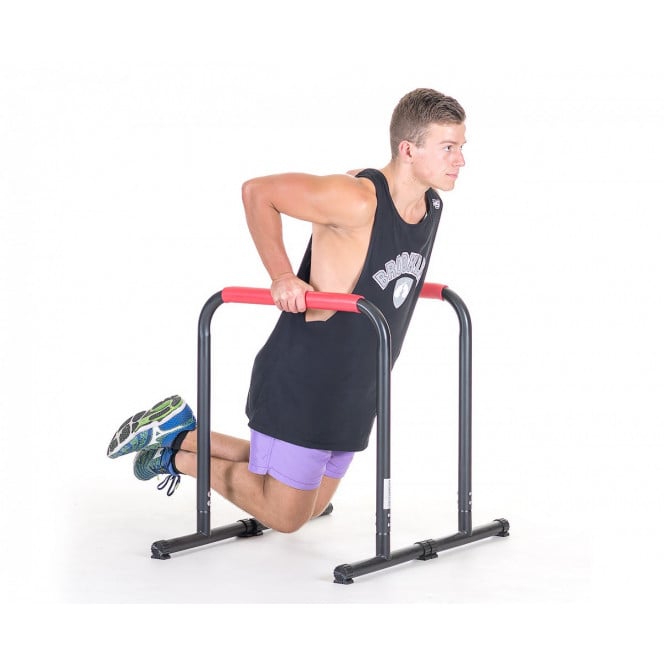 Powertrain Pair Dip Bar Parallette Stand Workout Station Image 4