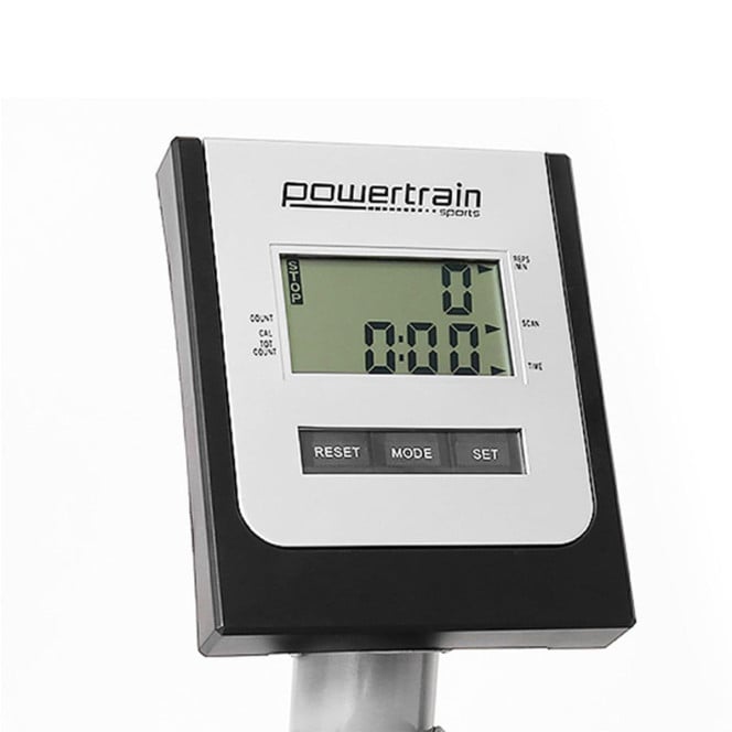 Powertrain Rowing Machine Magnetic Flywheel Quiet Home Gym Exercise Rower with LCD Screen for Full Body Workout Image 6