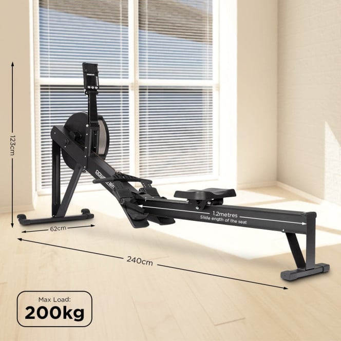 Powertrain Air Rowing Machine with App Connectivity Image 11