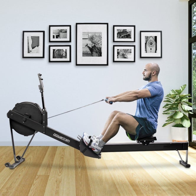 Powertrain Air Rowing Machine with App Connectivity Image 6