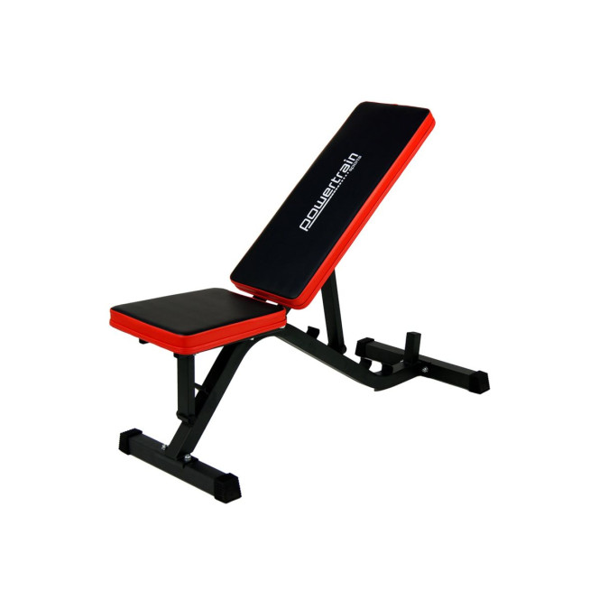 Powertrain Gen2 Pro 50KG Adjustable Dumbbell Set & Stand with Flat Incline Decline Bench Image 3