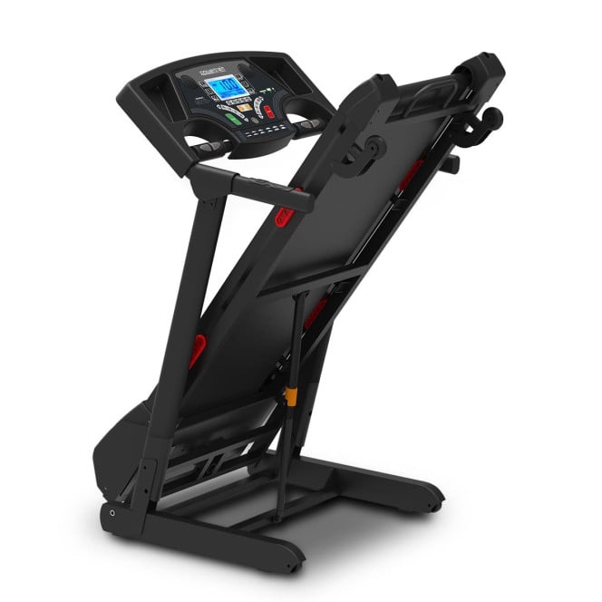 Powertrain K200 Foldable Electric Treadmill 1600W Motor Home Gym Running Machine 15 Level Incline 12kmph LCD Display Image 4