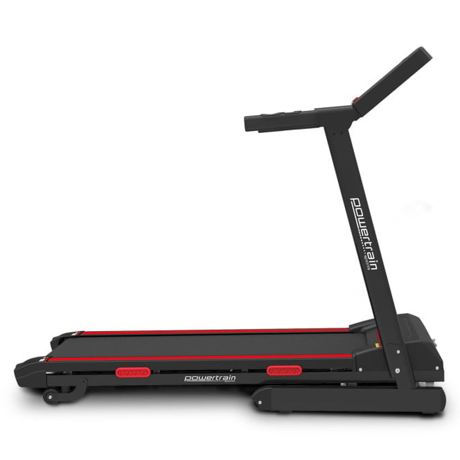 Powertrain K200 Foldable Electric Treadmill 1600W Motor Home Gym Running Machine 15 Level Incline 12kmph LCD Display Image 5