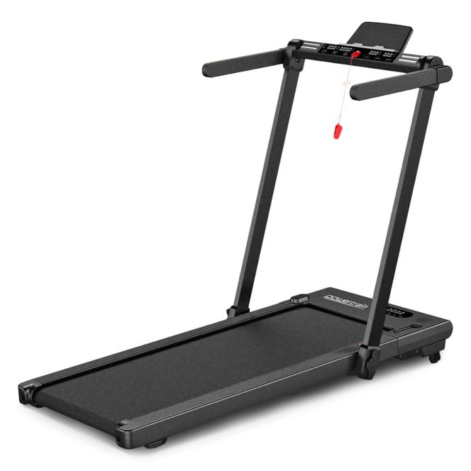 Powertrain V200 3.0HP 2-in-1 Foldable Electric Walking Pad 14kph Under Desk Running Machine Home Gym Image 2