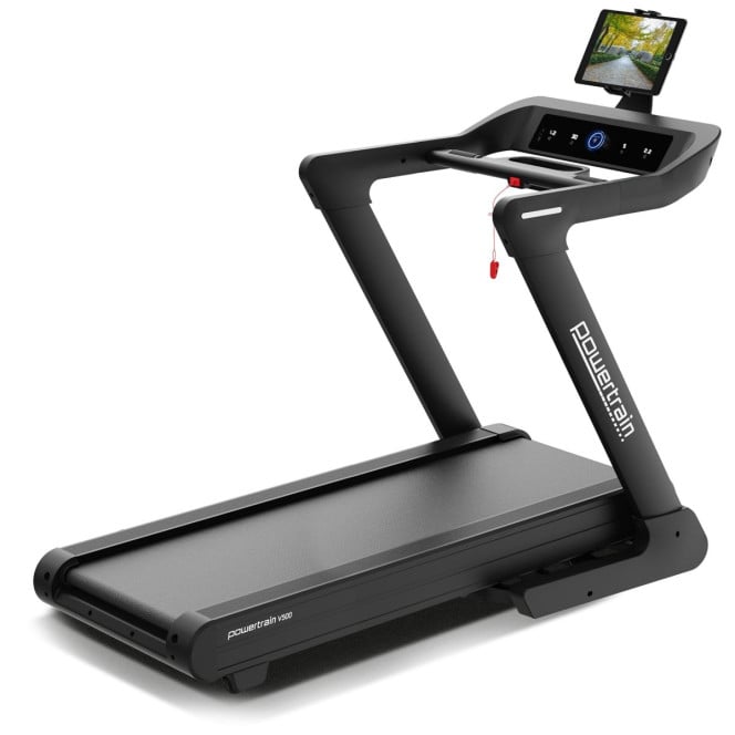 Powertrain V500 3HP Foldable Treadmill with Automatic Incline & Bluetooth Image 2