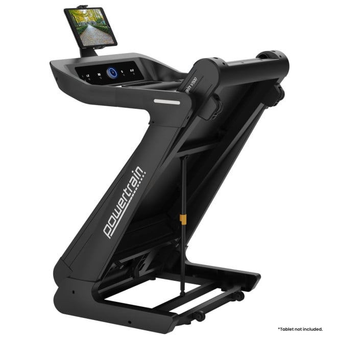 Powertrain V500 3HP Foldable Treadmill with Automatic Incline & Bluetooth Image 6