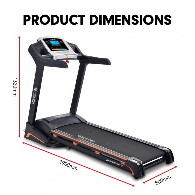 Powertrain MX2 Electric Treadmill with Auto Power Incline Image 11